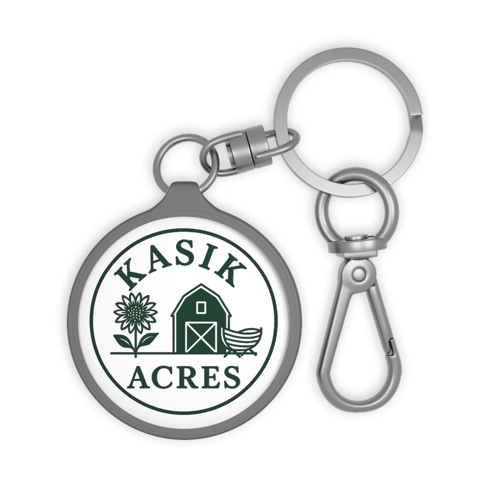 Keyring Tag - Kasik Acres Logo