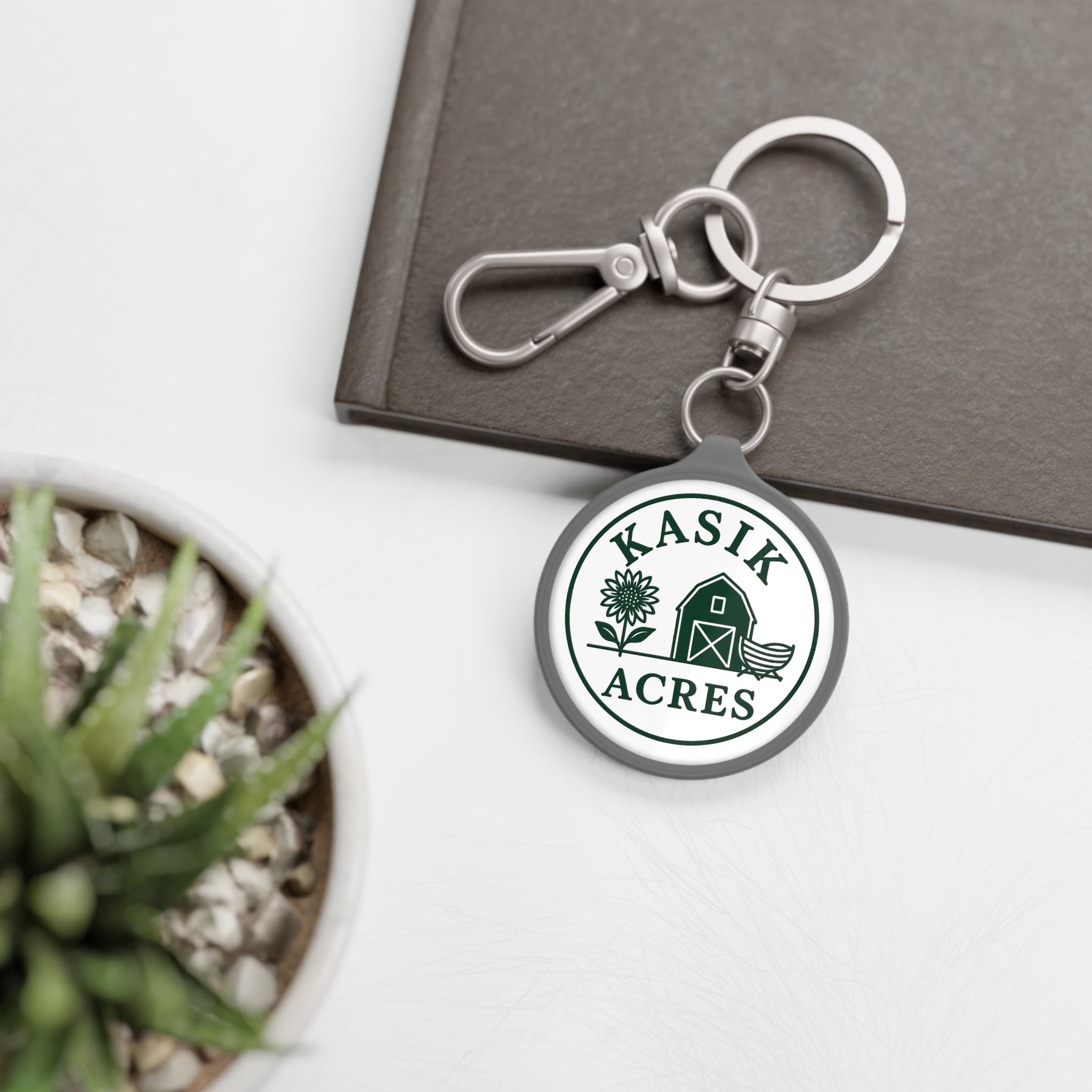 Keyring Tag - Kasik Acres Logo