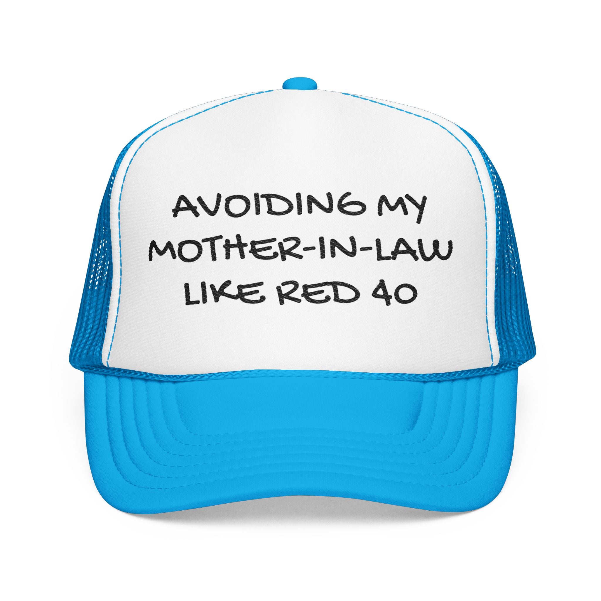 Mother in Law and Red 40 Humor, Trucker Hat