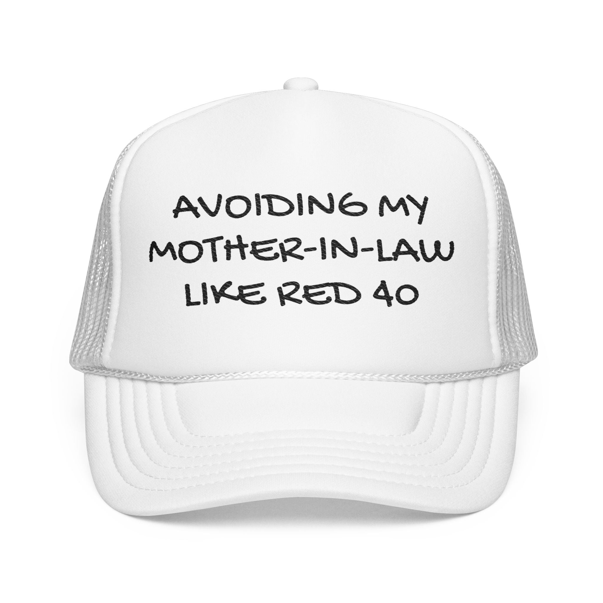 Mother in Law and Red 40 Humor, Trucker Hat