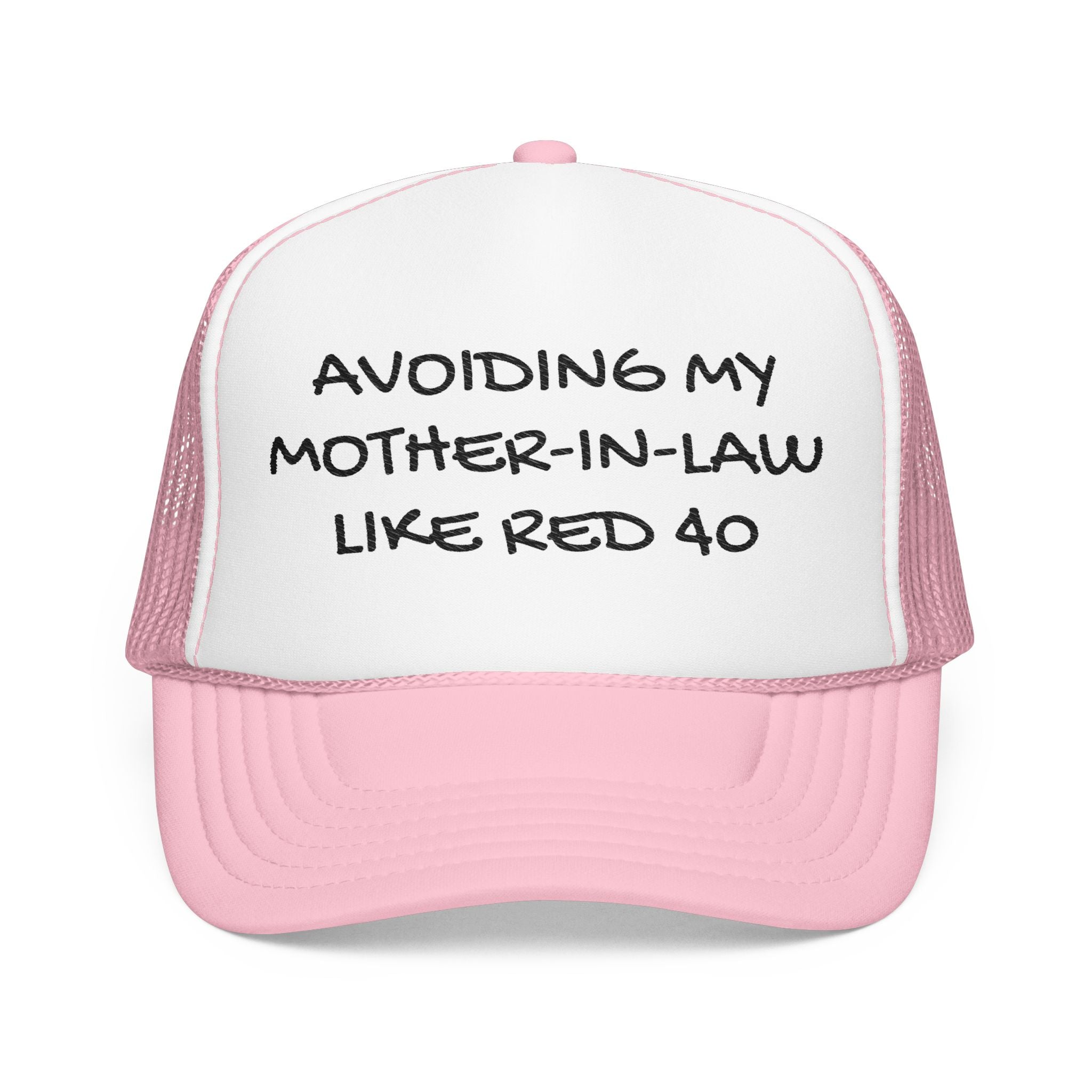 Mother in Law and Red 40 Humor, Trucker Hat
