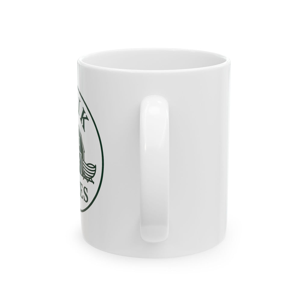 Ceramic Mug, Kasik Acres Logo Wear