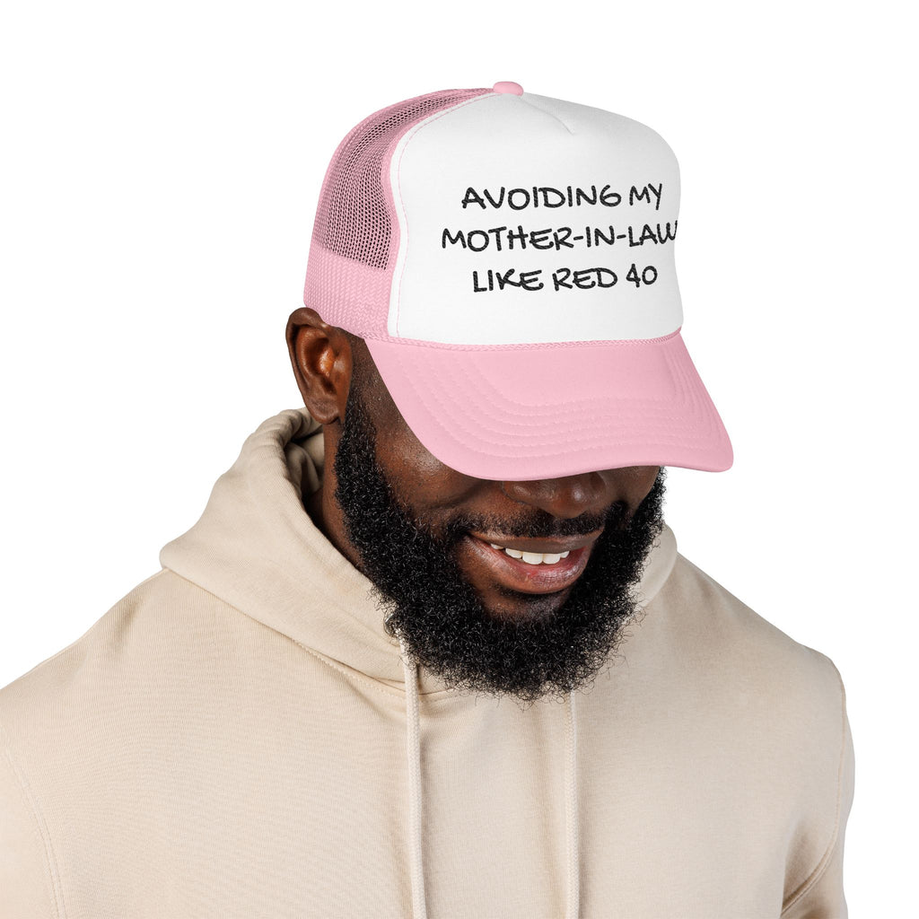 Mother in Law and Red 40 Humor, Trucker Hat