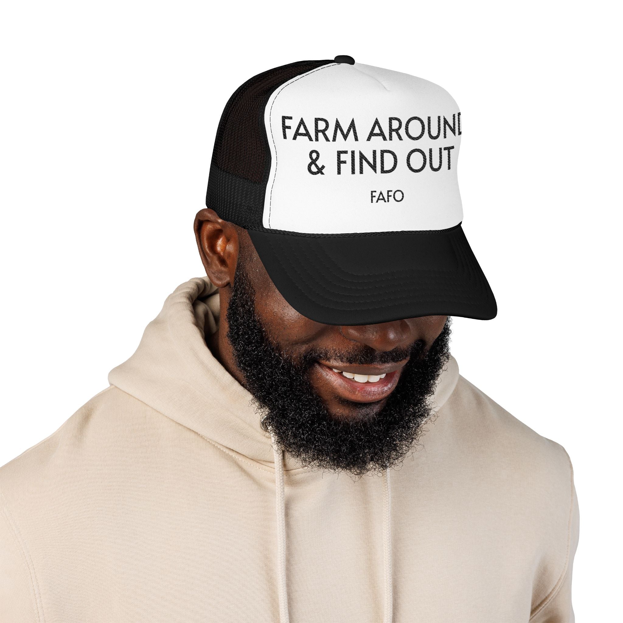 Farm Around and Find Out, Funny Trucker Hat