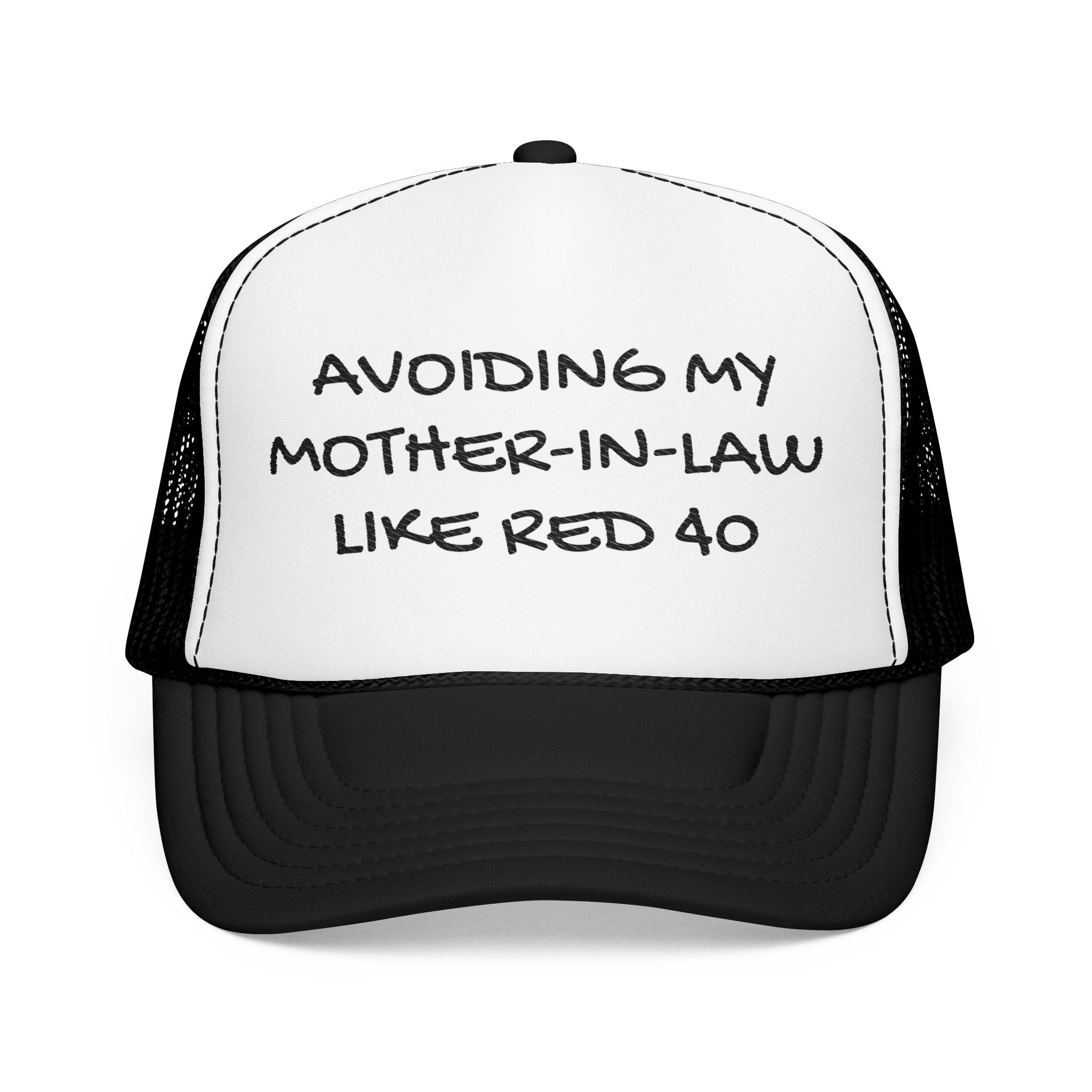 Mother in Law and Red 40 Humor, Trucker Hat