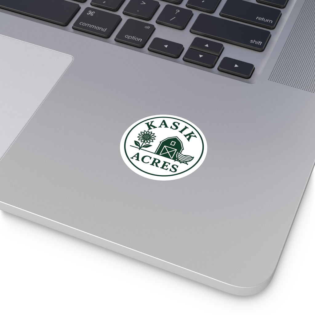Vinyl Sticker, Kasik Acres Logo Wear