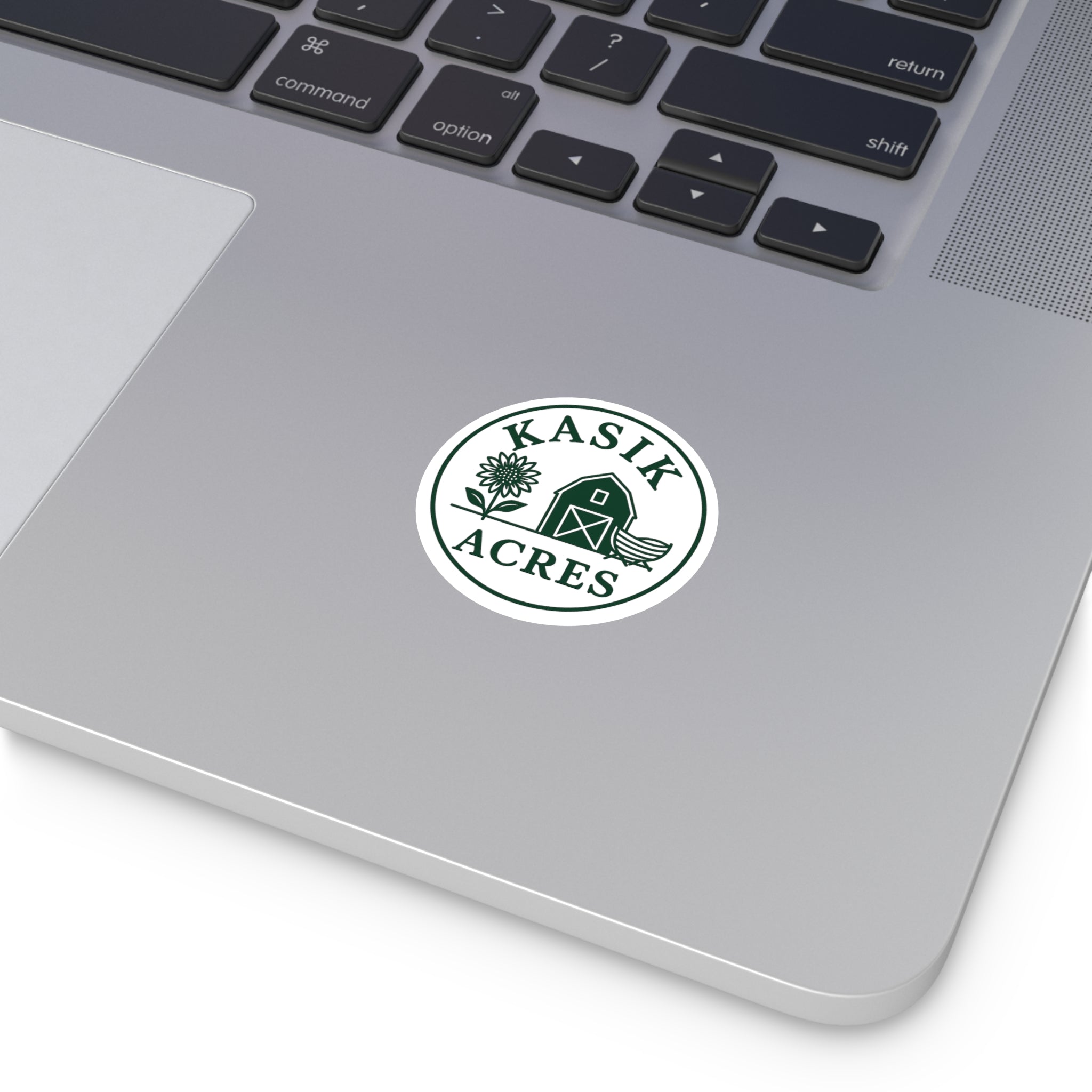 Vinyl Sticker, Kasik Acres Logo Wear